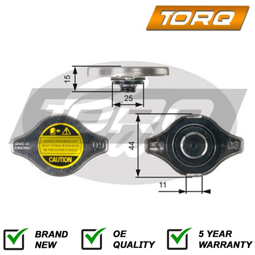 Radiator cap torq - torq, l200
