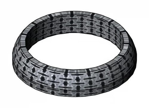 Exhaust pipe gasket - , rear