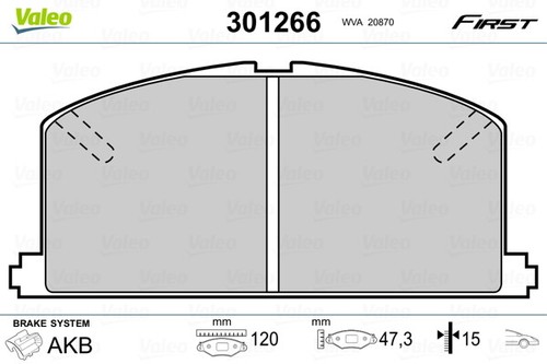 Brake pad set disc - set,, for